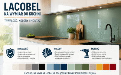 Lacobel na wymiar do kuchni – trwałość, kolory i montaż